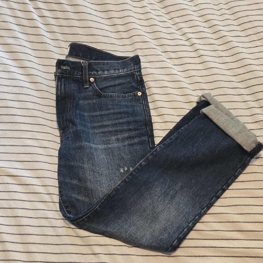 Dark Blue Denim Jeans